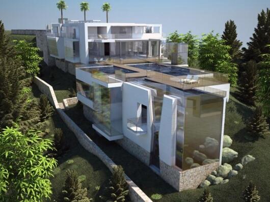 Keren,, Villa Ini Bisa Ganti Warna Tembok Kayak Bunglon!!