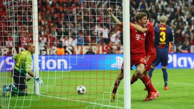 Bayern Muenchen Menag Telak 4 - 0 Atas Barca Di Leg I Semifinal Liga Champions