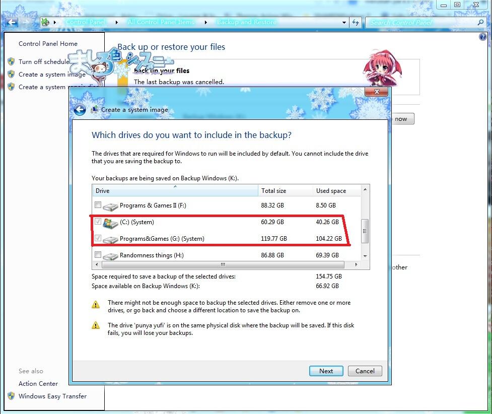 &#91;ask&#93; ngebackup + system image windows