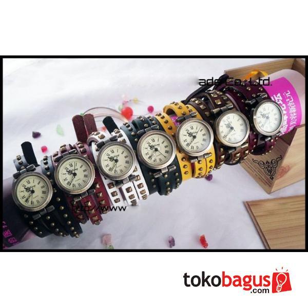 Jam tangan lilit studed korea style and vintage style harga grosir