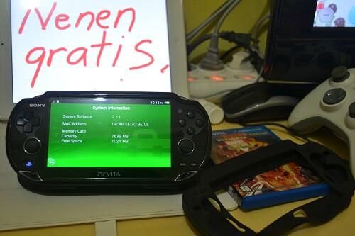 PS VITA WIFI BLACK PALEMBANG