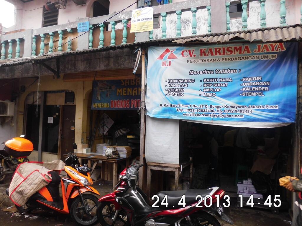 Toko dan Kost-kostan - Jakarta Pusat