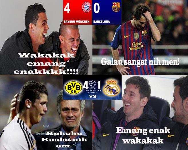 Saat Messi dan Ronaldo senasib