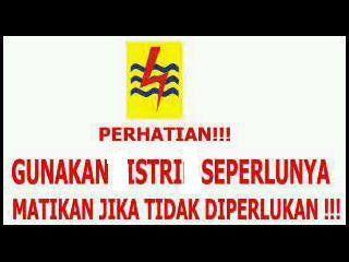 Pesan dari PLN