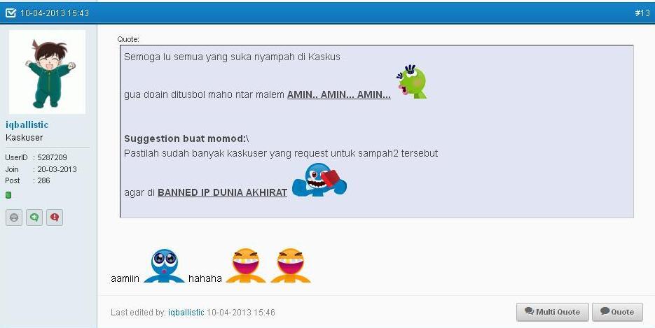 Di Kaskus Pernah gak Gan Nemuin User Usil???&#91;share for pic&#93;