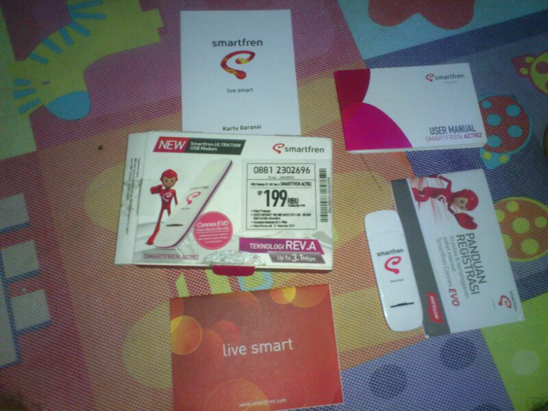 Modem Smartfren AC782 Fullset Murah @ Bogor Bogor Like New!!!