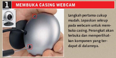 Cara Merubah Webcam Jadi InfraRed (Cam IR)