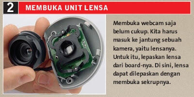 Cara Merubah Webcam Jadi InfraRed (Cam IR)