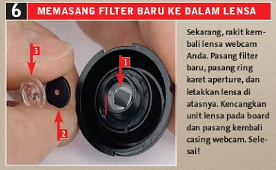Cara Merubah Webcam Jadi InfraRed (Cam IR)