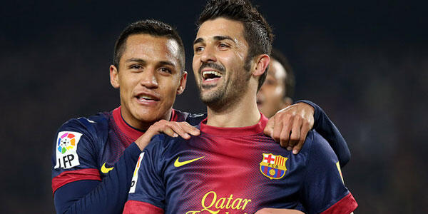 Dani Alves Sarankan Barcelona Untuk Tidak Menjual David Villa Dan Alexis Sanchez
