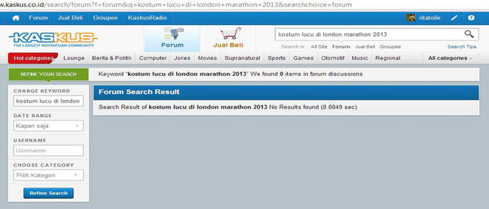 &#91;PIC&#93; Kostum-Kostum Lucu di London Marathon 2013