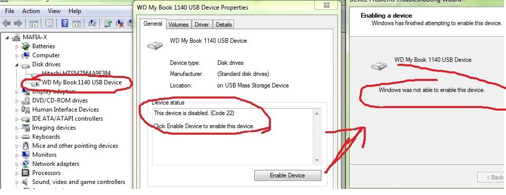 &#91;ASK&#93; HDD WD MY BOOK 2tb tidak terdeteksi (rewardnya pulsa)