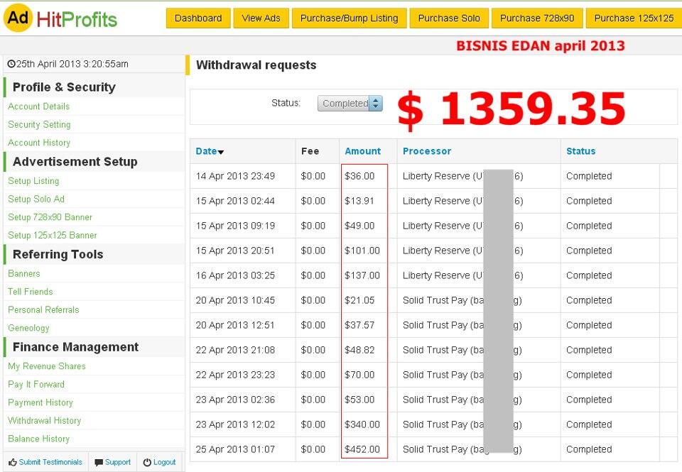 <<< Bermodal 1adpack 4Hari untung $11,25 >>> NO TIPU-TIPUUU