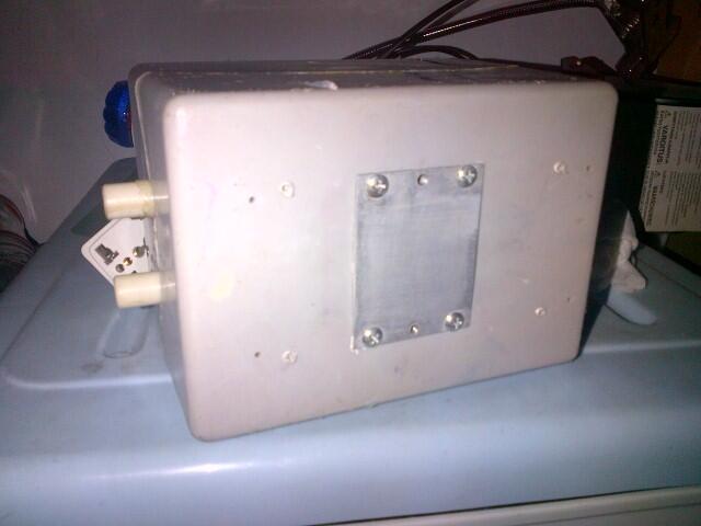 jual head sink , peltier , tank cool bekas dispenser.. untuk diy chiller aquarium