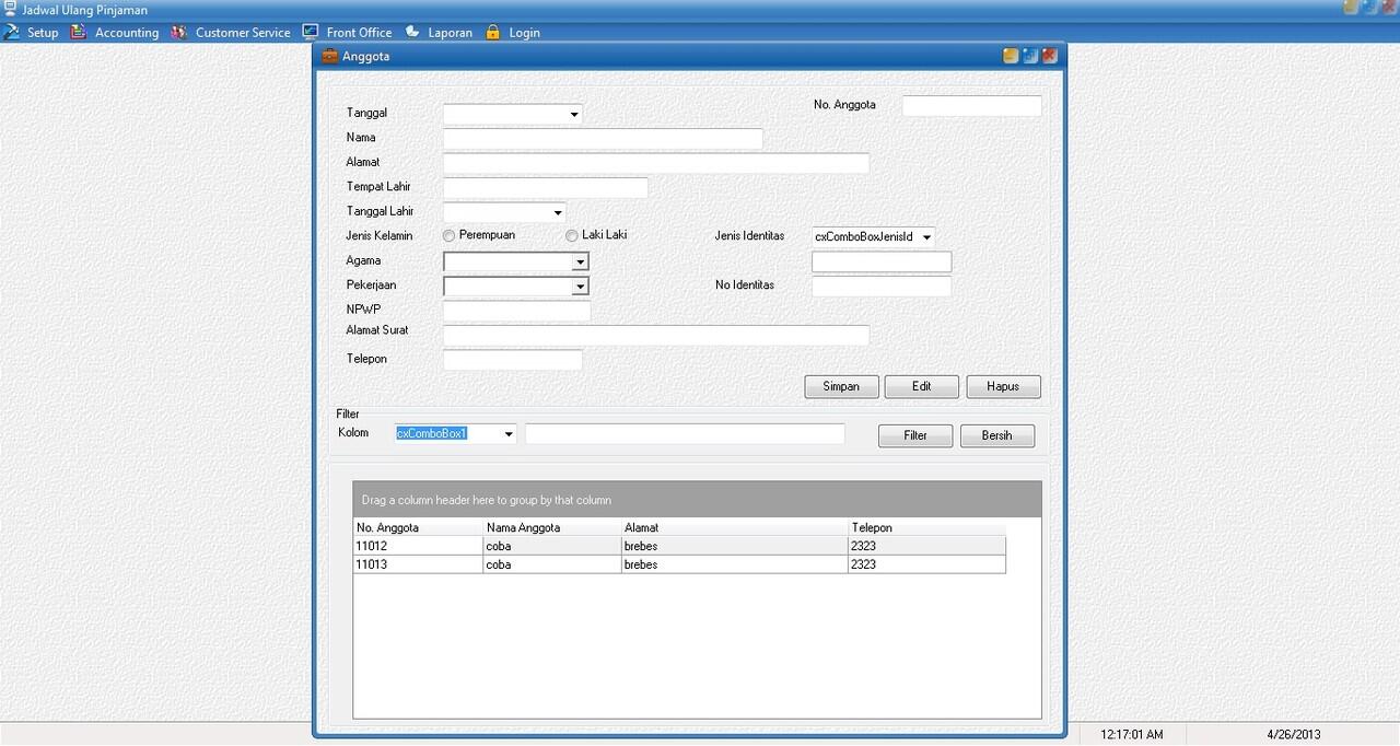 &#91;ASK&#93; Memasukan Database Pada Isian Form