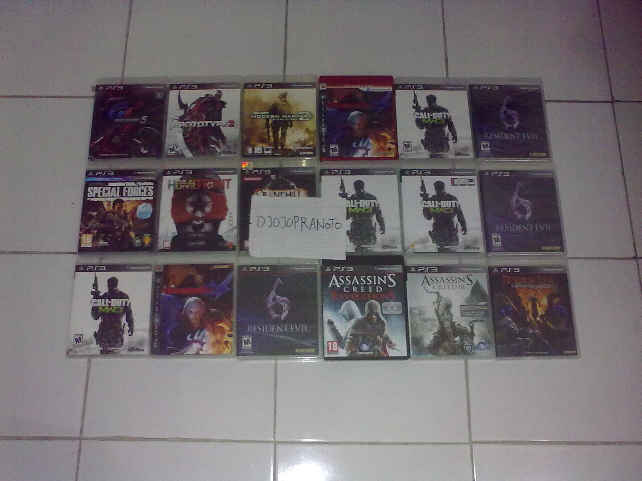 PS3 DMC 4,MW 2,3,Socom 4,Homefront,Sillenthill,Asasin Creed,R.Evil,Prototype 2,GT5
