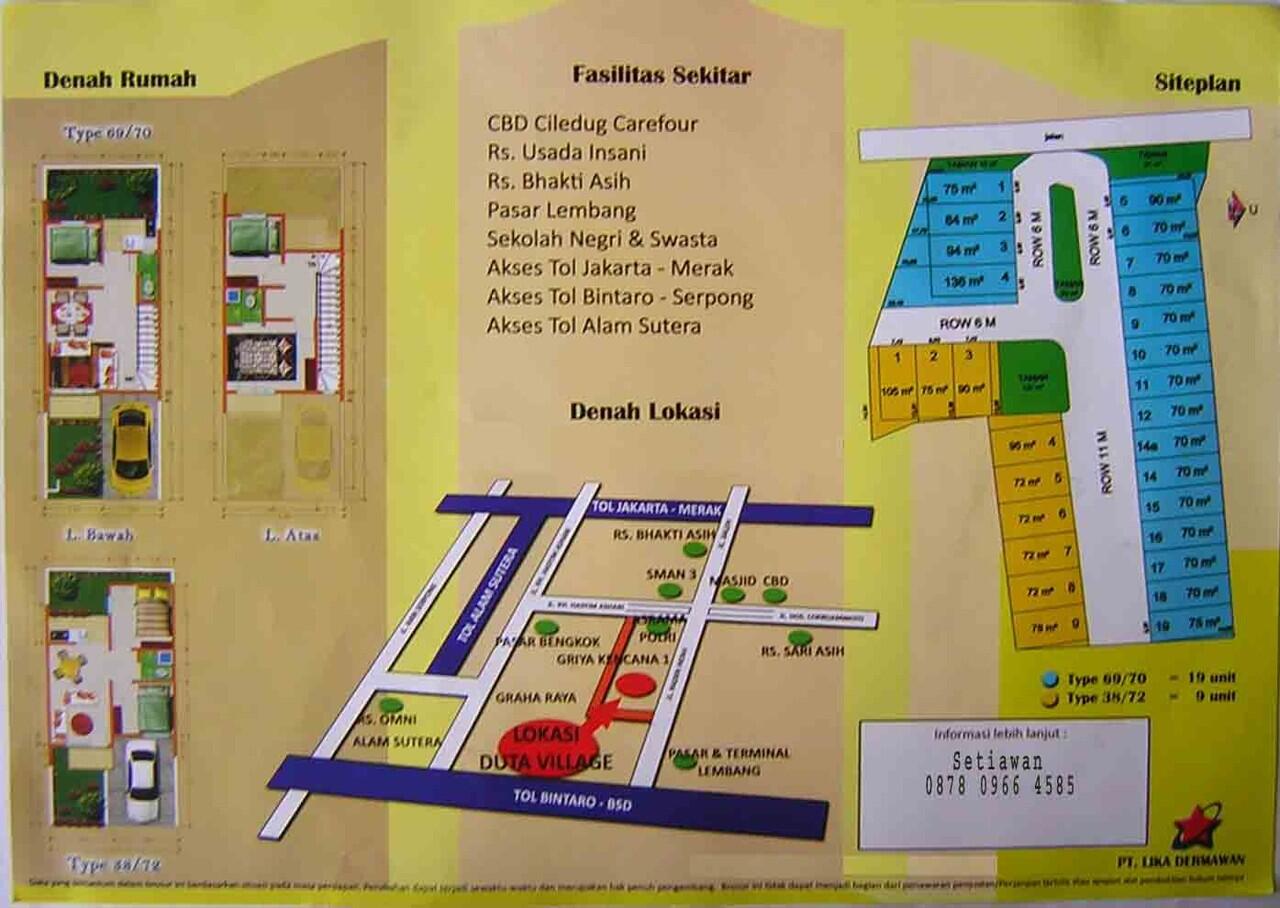 Rumah Murah , Rumah 2Lantai Harga 1Lantai.