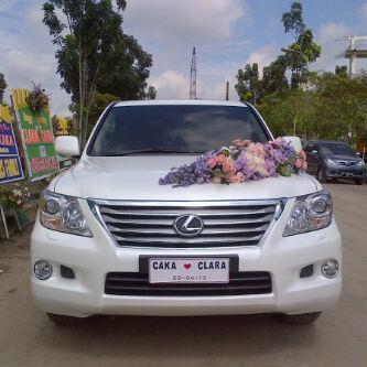 Jual Plat Acecoris untuk Mobil Pengantin
