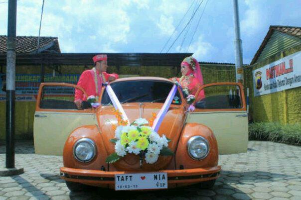 Jual Plat Acecoris untuk Mobil Pengantin