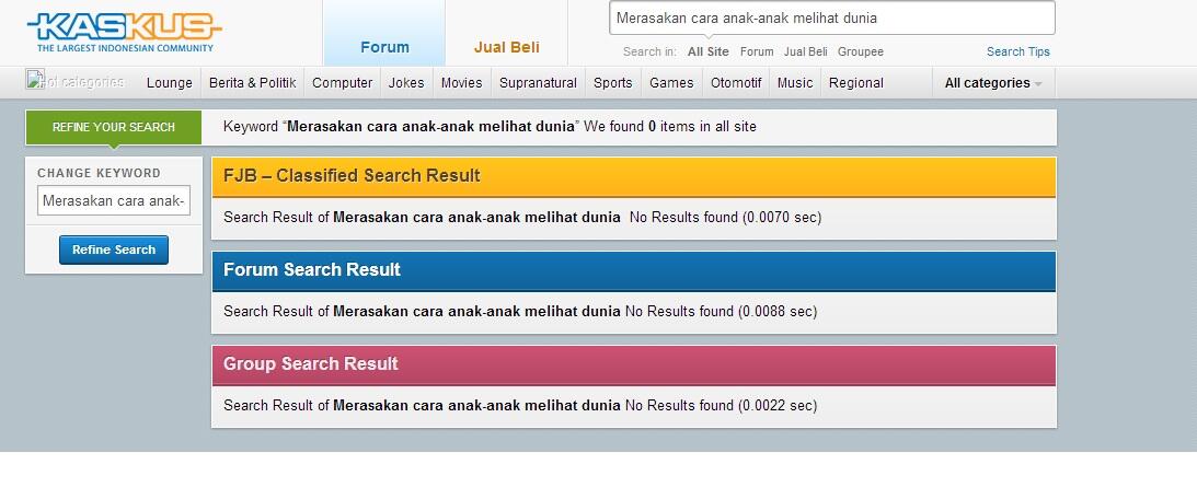 Merasakan cara anak-anak melihat dunia
