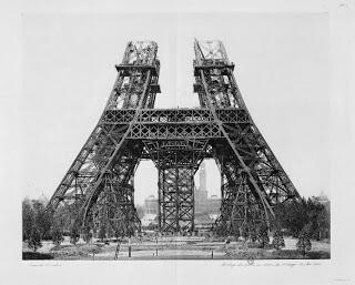 Foto-foto Proses Pembangunan Menara Eiffel