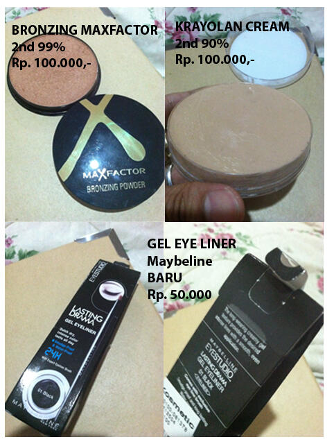 ANEKA KOSMETIK (COSMETIC) BRANDED 2nd Excellent >90%. MASUK SIS