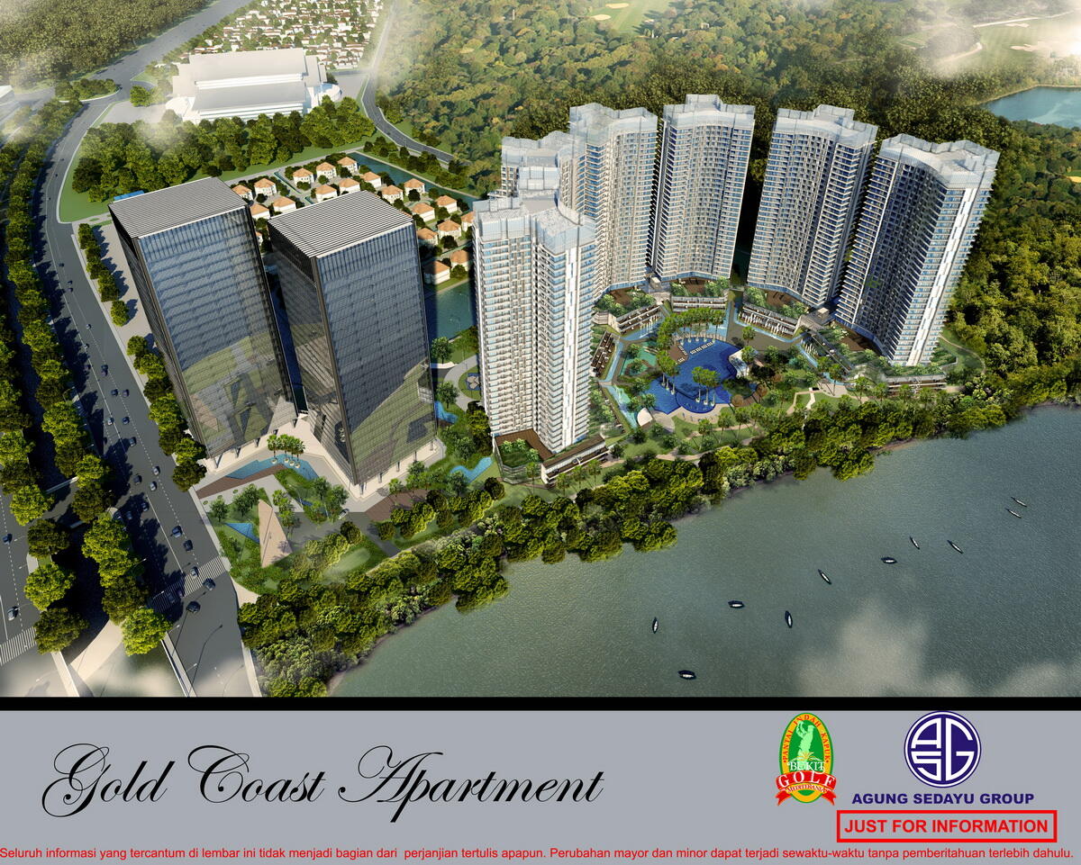 DIJUAL APARTEMENT PIK GOLD COAST (PANTAI INDAH KAPUK)