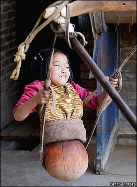 gadis dengan kaki bola basket..WOOWWW.....