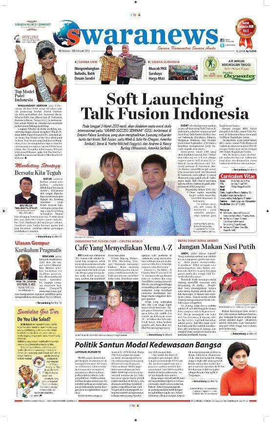 Business Opportunity TalkFusion (Jakarta)