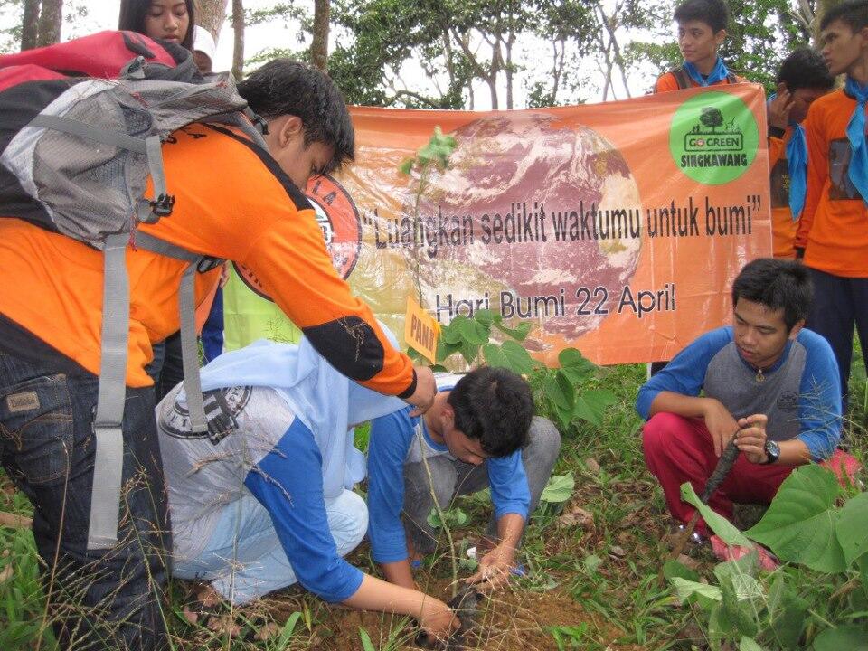 &#91;KOMPETISI AKSI BUMI&#93; Penghijauan &amp; Pembersihan Gunung