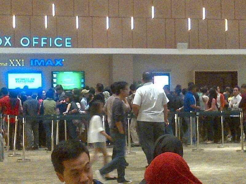 Suasana Nonton Iron Man 3