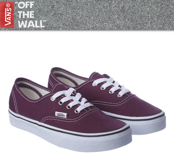VANS AUTHENTIC PURPLE 100% ORGINAL MURAH!!