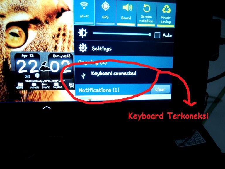 Keyboard Leather Case Ainol Aurora Flame Pixcom Smartfren GalaxyTab Vandroid Mediapad