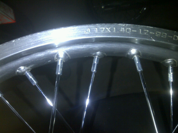 Velg TK + Tromol Depan Scorpio