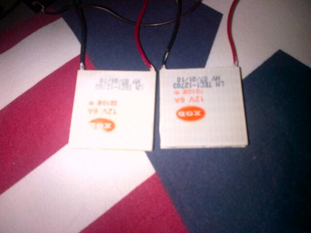 jual peltier , tank cool bekas dispenser.. untuk diy chiller aquascape
