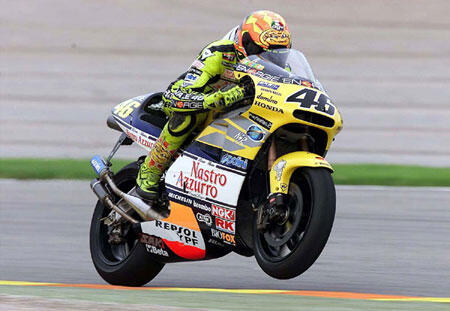 Motor Valentino Rossi dari tahun ke tahun !!!