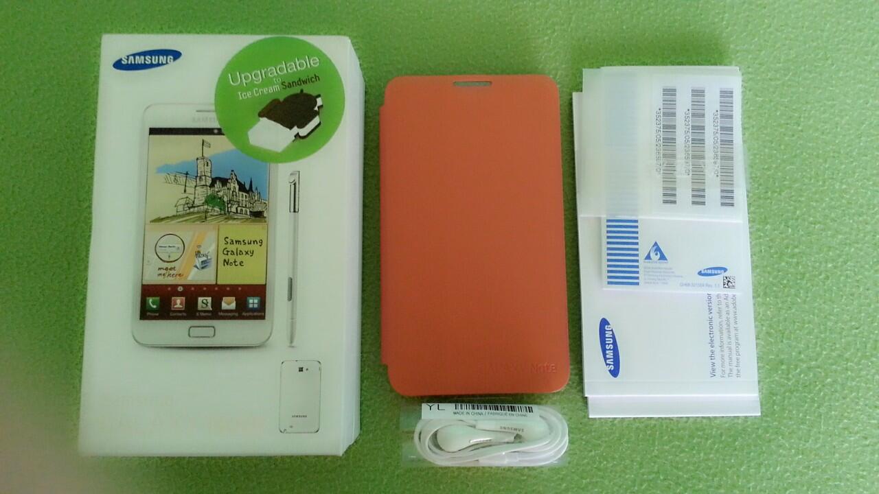 WTS: SAMSUNG GALAXY NOTE 1WHITE N7000