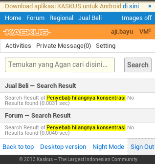 Penyebab Hilangnya Konsentrasi