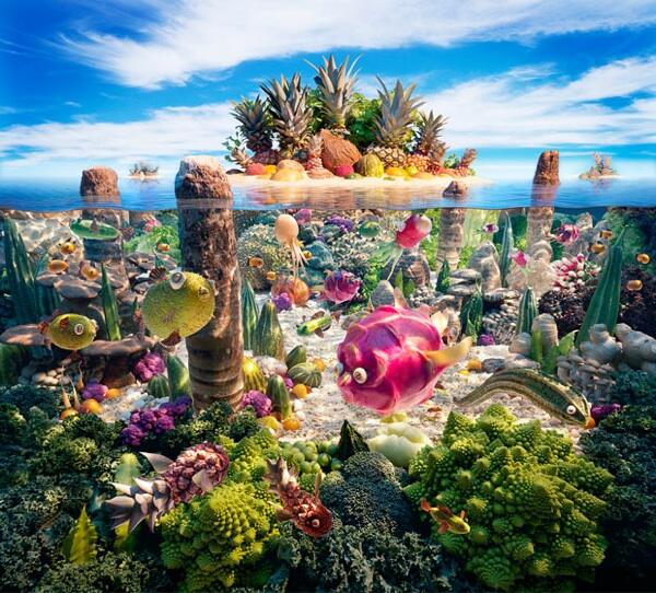 [AMAZING] Pulau Yang Terbuat Dari BUAH &amp; SAYURAN