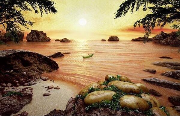 [AMAZING] Pulau Yang Terbuat Dari BUAH &amp; SAYURAN