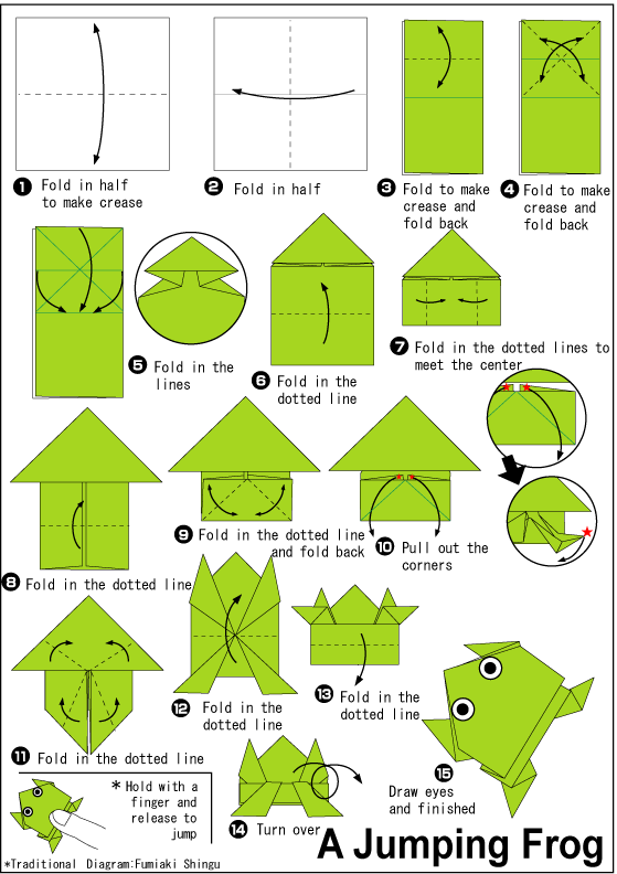 Mengingat masa kecil dengan origami