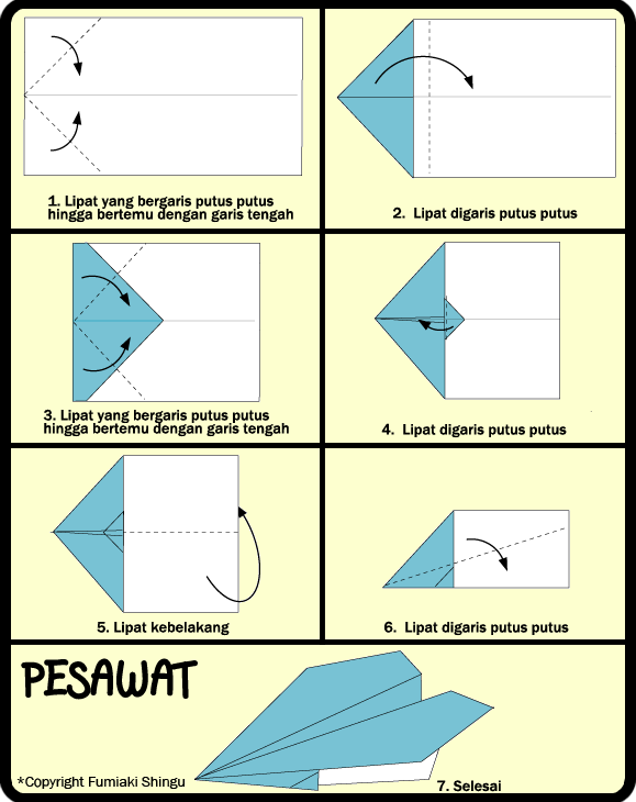 Mengingat masa kecil dengan origami