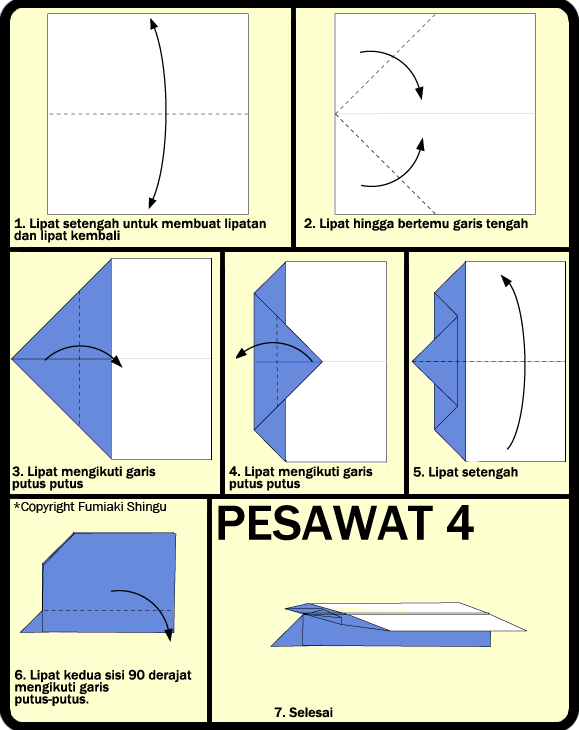 Mengingat masa kecil dengan origami