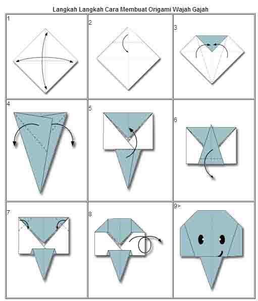 Mengingat masa kecil dengan origami