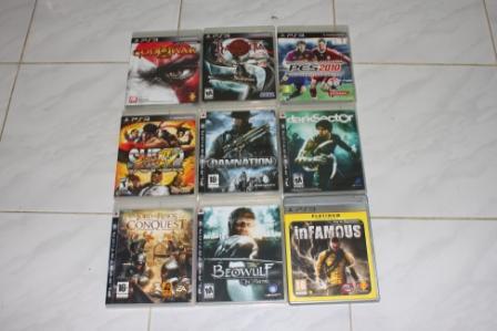 CUCI GUDANG KOLEKSI BD PS3 ORI SEPAKET..!!! MAMPIR GAN..!!
