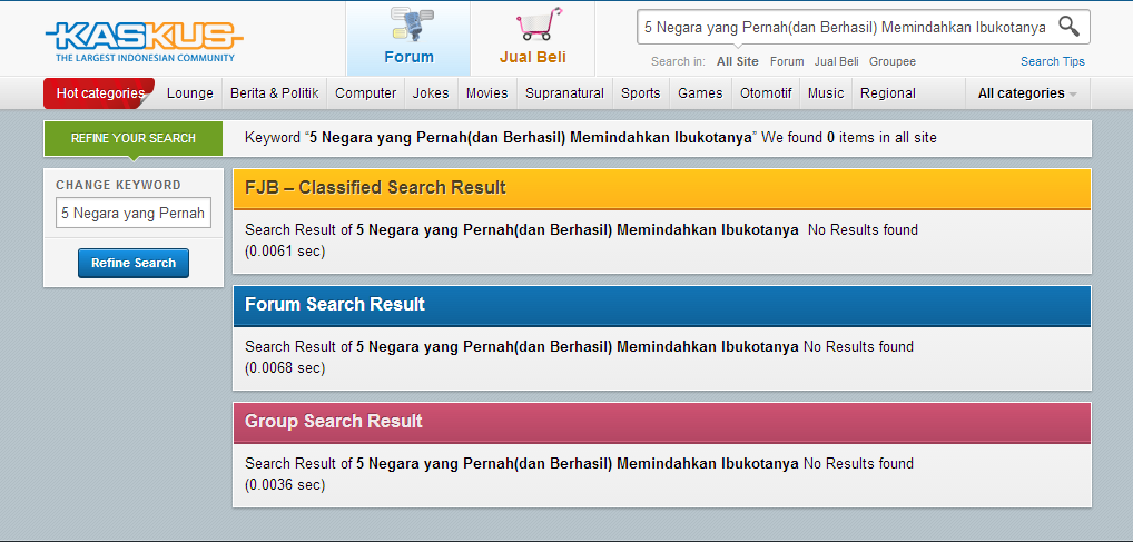 ~ 5 Negara yang Pernah(dan Berhasil) Memindahkan Ibukotanya ~