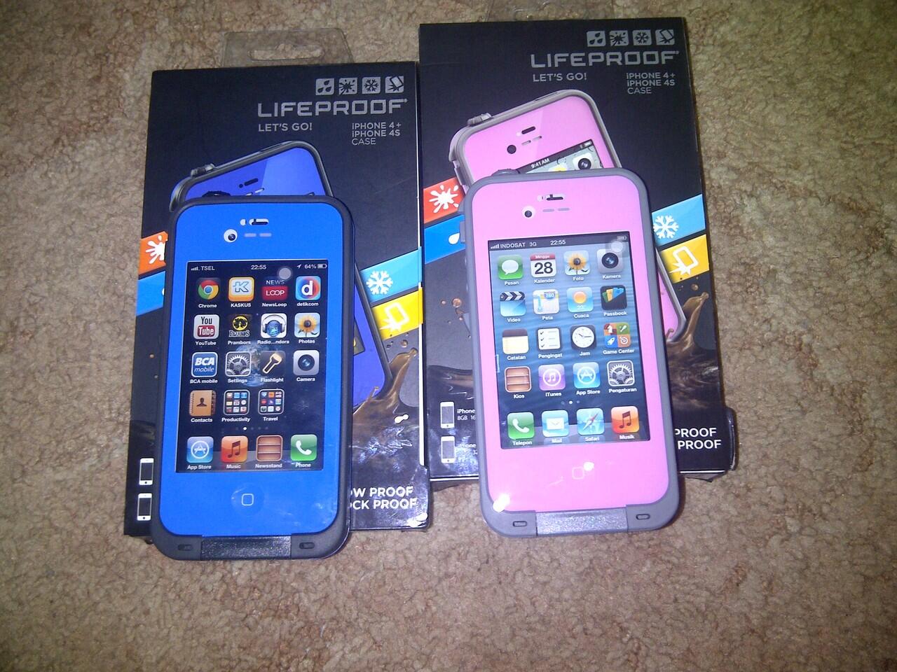 LIFEPROOF , OLLOCLIP iphone 4/4s dan WAHOO BLUE HR HEART MURAH AJA BANDUNG !