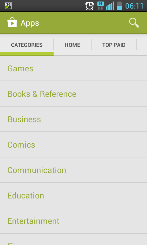 Google play baru