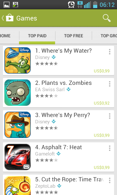 Google play baru
