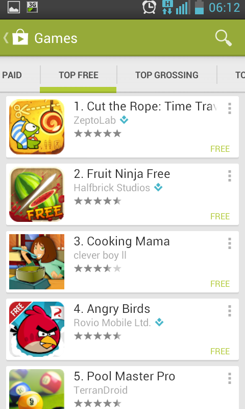 Google play baru